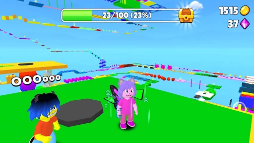 Obby Parkour - Jogo de corrida screenshot