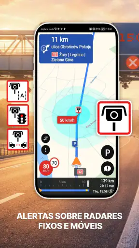 Odysseus GPS Truck Navigation screenshot