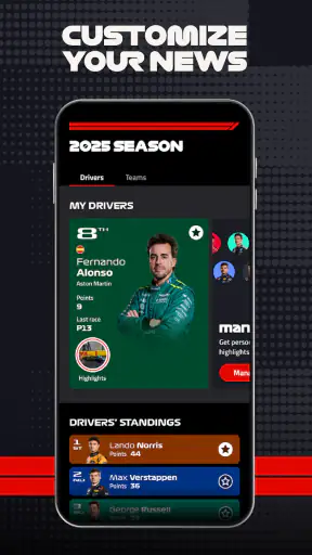 Official F1 ® App screenshot