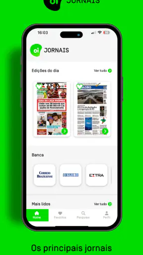 Oi Jornais screenshot