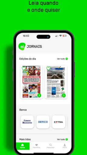 Oi Jornais screenshot
