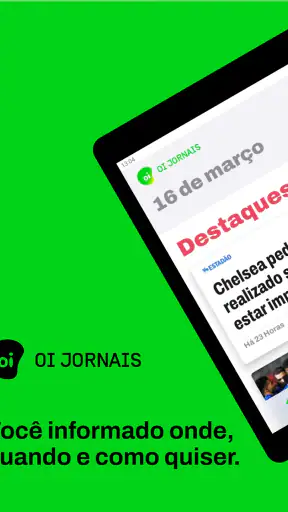 Oi Jornais screenshot
