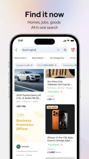 OK.com: Find Local & Sell Fast screenshot