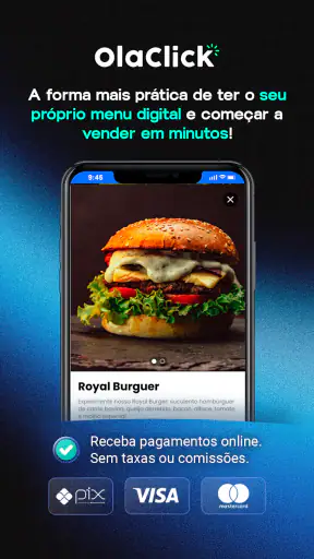 OlaClick: Cardápio Digital screenshot