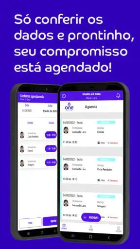 One Beleza: APP de Agendamento screenshot