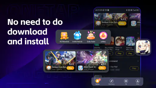 OneTap - Play Cloud Games screenshot