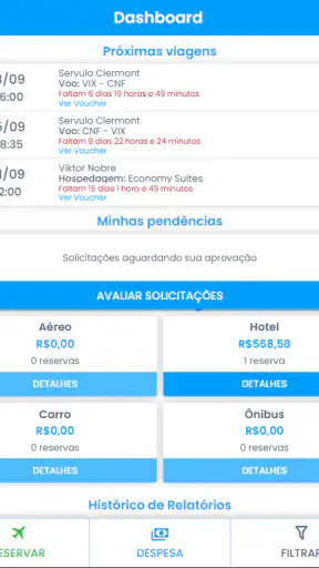 Onfly screenshot