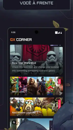 Opera GX: Seu navegador Gaming screenshot