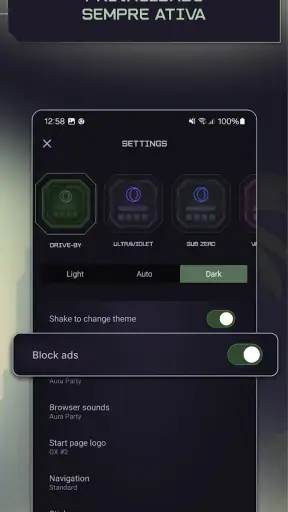 Opera GX: Seu navegador Gaming screenshot