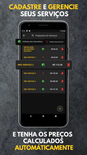 Orçamento de Serviços Fácil MA screenshot
