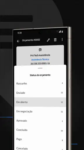 Orçamento PRO: Orç. e Recibo screenshot