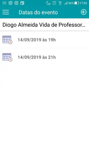 Organizador Bilheteria Express screenshot