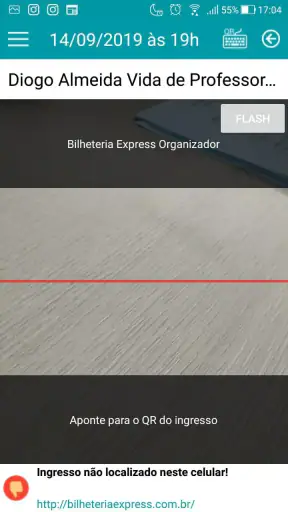 Organizador Bilheteria Express screenshot