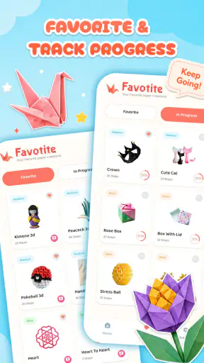 Origami Guide: Learn & Fold screenshot