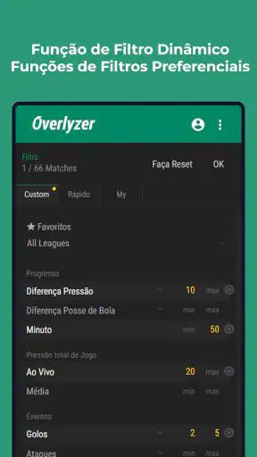 Overlyzer Live Football Trends screenshot