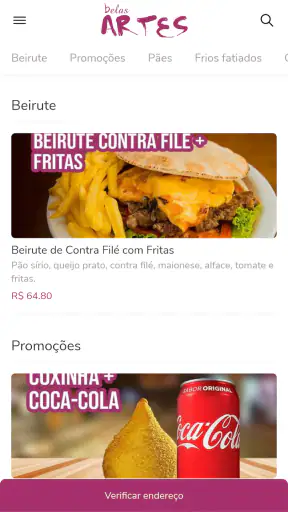 Padaria Belas Artes screenshot