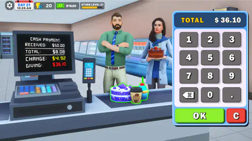 padaria supermart simulador screenshot