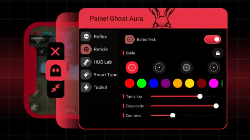 Painel Ghost Aura screenshot