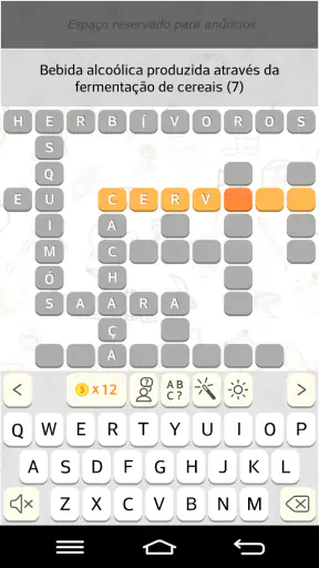 Palavras Cruzadas 10 screenshot