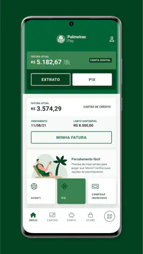 Palmeiras Pay screenshot