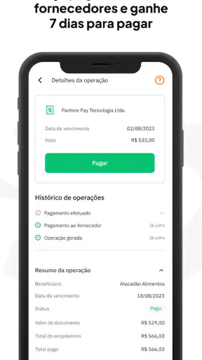 Pantore Pay screenshot