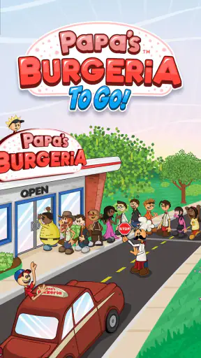 Papa's Burgeria To Go! screenshot