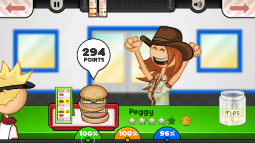 Papa's Burgeria To Go! screenshot