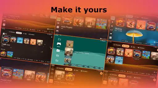 Papaya - Games Launcher screenshot