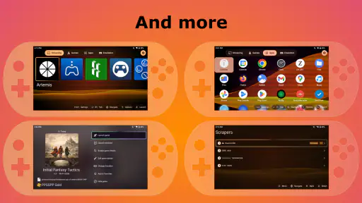 Papaya - Games Launcher screenshot