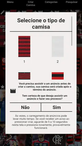 Papel de Parede do Flamengo screenshot