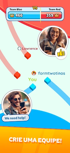 Paper.io 2 screenshot