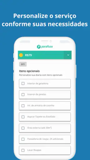 Parafuzo - Diarista e Faxina screenshot