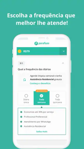Parafuzo - Diarista e Faxina screenshot