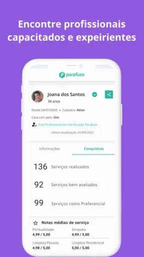 Parafuzo - Diarista e Faxina screenshot