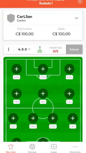 Parciais CFC screenshot