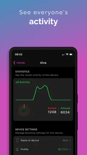Parental Control by Blokada screenshot
