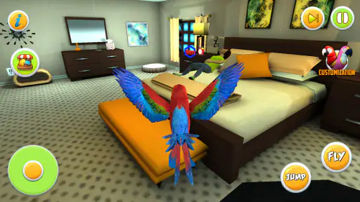 Parrot Simulator: Pet World 3D screenshot