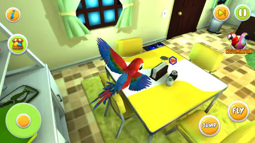 Parrot Simulator: Pet World 3D screenshot
