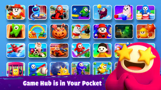 Party Game Hub 3D: 4 jogadores screenshot