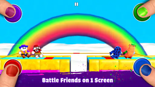 Party Game Hub 3D: 4 jogadores screenshot