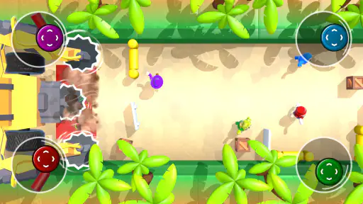 Party Game Hub 3D: 4 jogadores screenshot