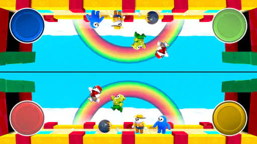 Party Game Hub 3D: 4 jogadores screenshot