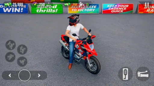 passeio de moto empinada screenshot