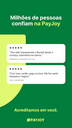 PayJoy - cartão de crédito screenshot