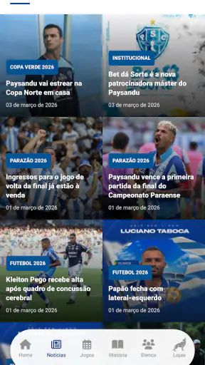 Paysandu Sport Club - Oficial screenshot
