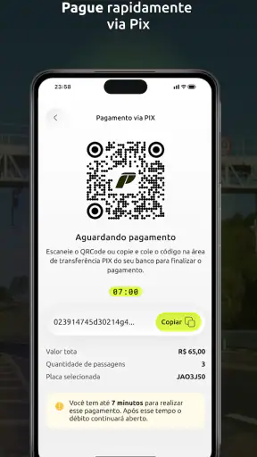 Pedágio Digital screenshot