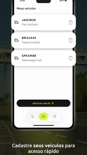 Pedágio Digital screenshot