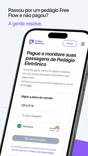 Pedágio Eletrônico screenshot