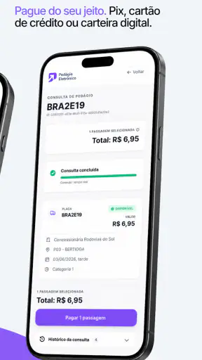 Pedágio Eletrônico screenshot