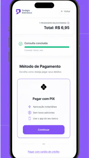 Pedágio Eletrônico screenshot
